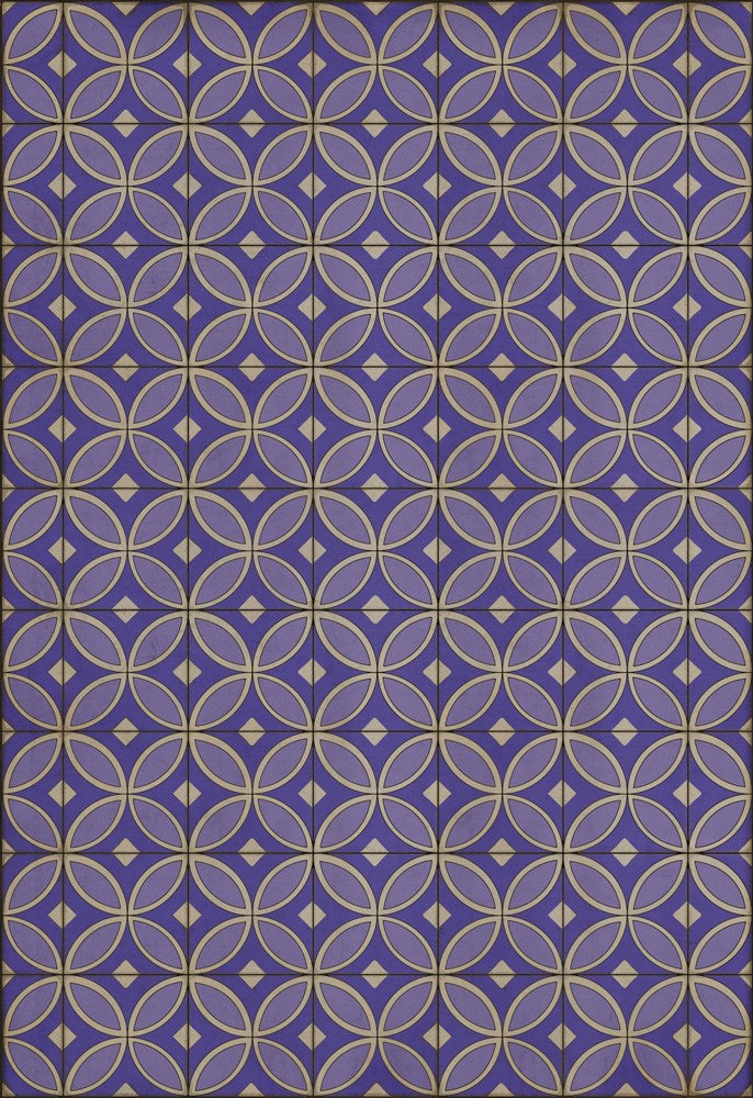 spicher and company classic vinyl pattern 70 waltzing with violets in our hair rug