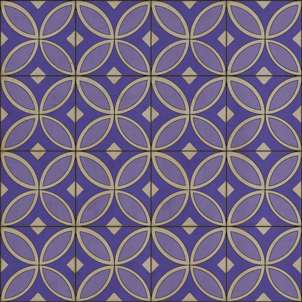 spicher and company classic vinyl pattern 70 waltzing with violets in our hair rug