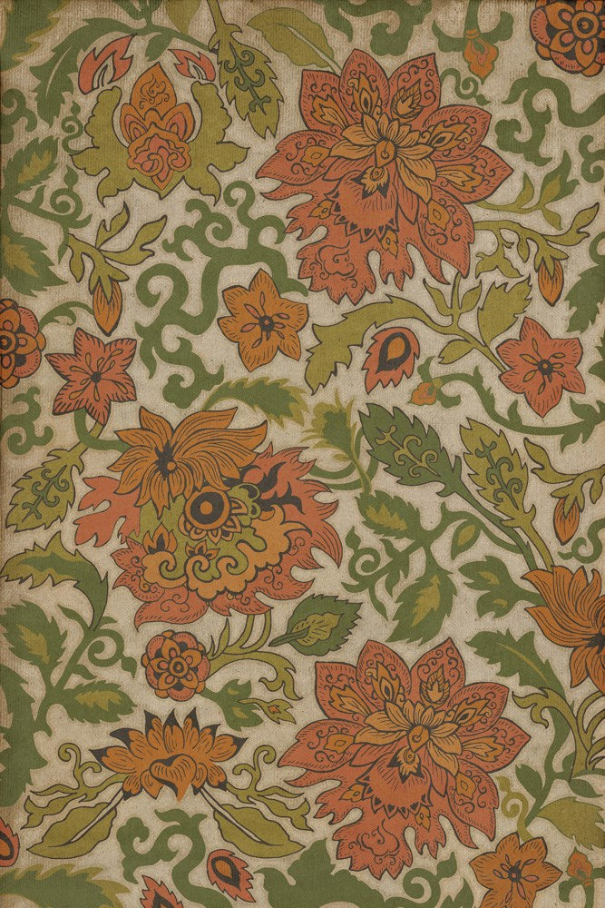 spicher and company classic vinyl pattern 71 land of the rising sun rug