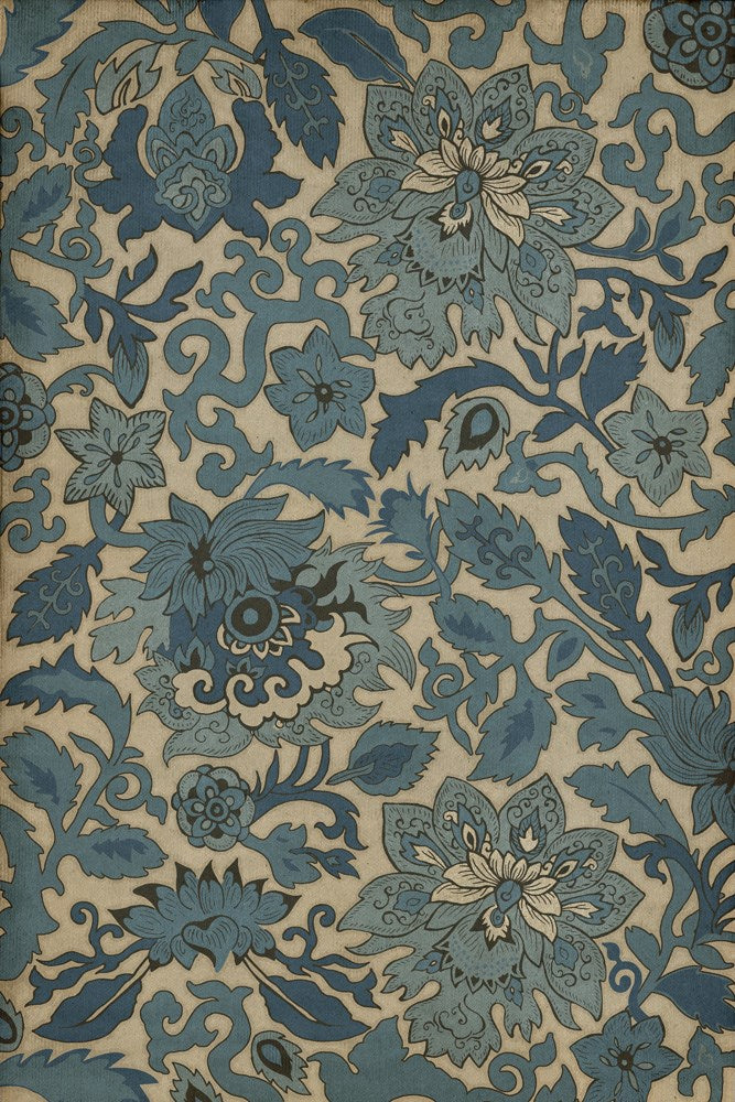 spicher and company classic vinyl pattern 71 sea of okhotsk rug