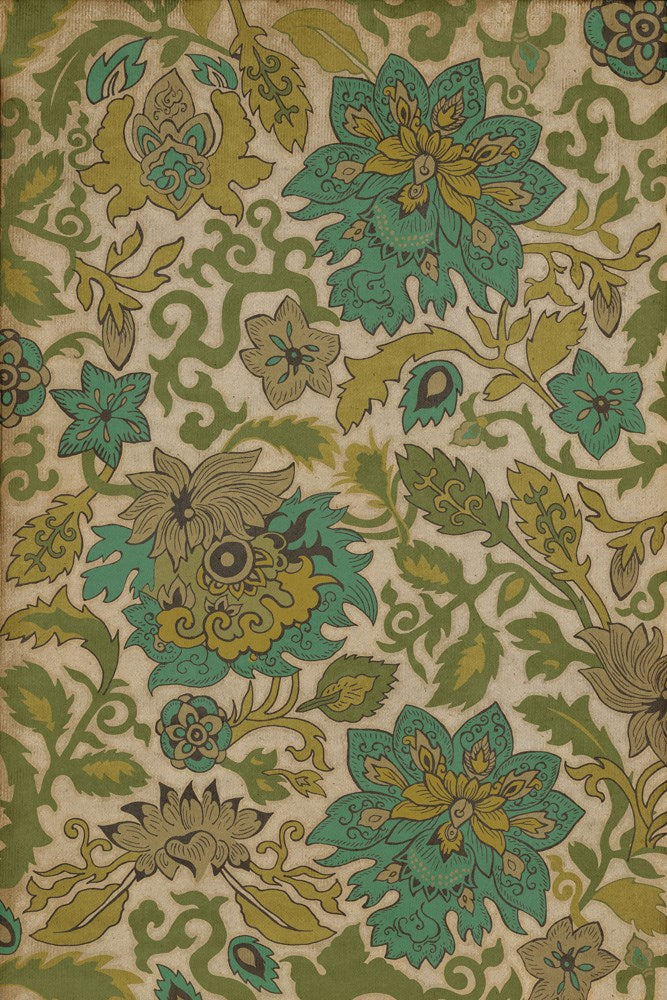 spicher and company classic vinyl pattern 71 tea ceremony rug