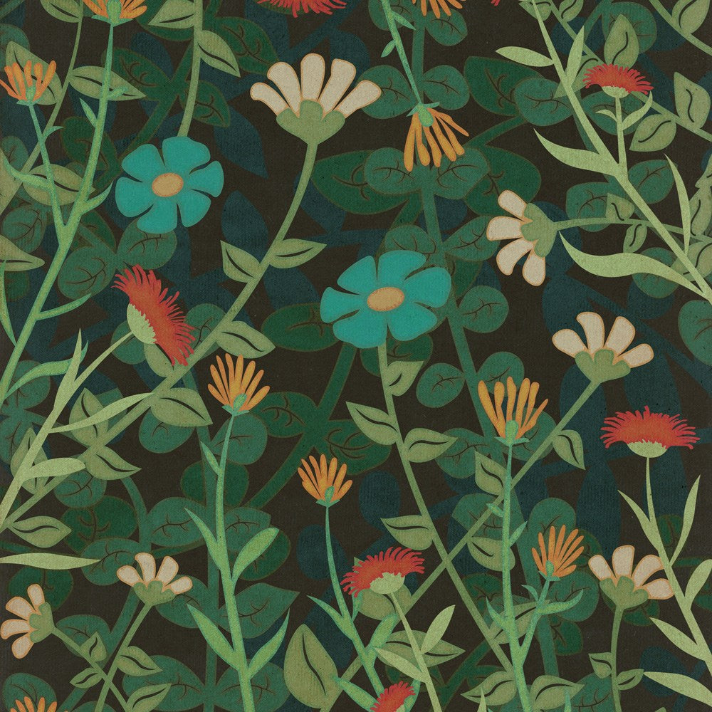 spicher and company classic vinyl pattern 73 dance of the flowers rug