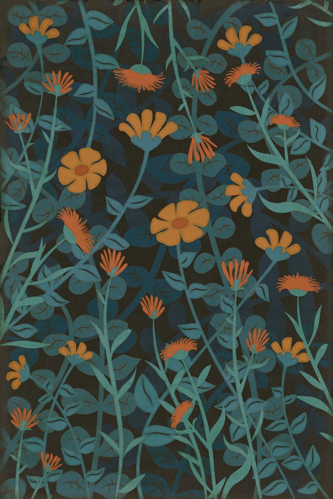 spicher and company classic vinyl pattern 73 doodlgebug rug