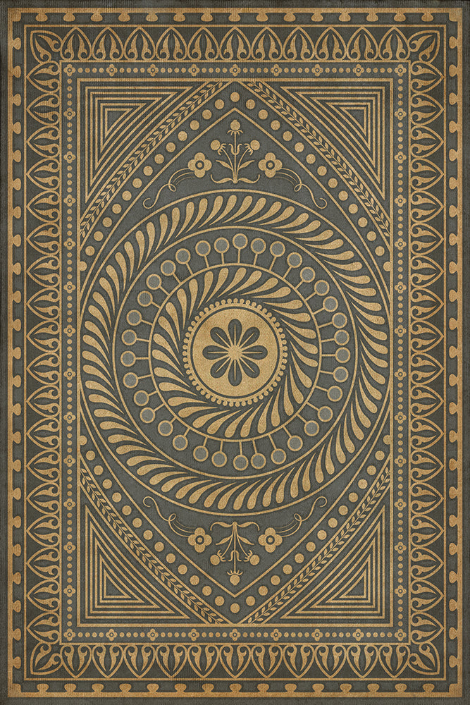 spicher and company classic vinyl pattern 75 consult the wise rug