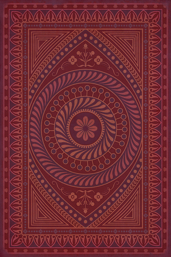 spicher and company classic vinyl pattern 75 know what you have learned rug