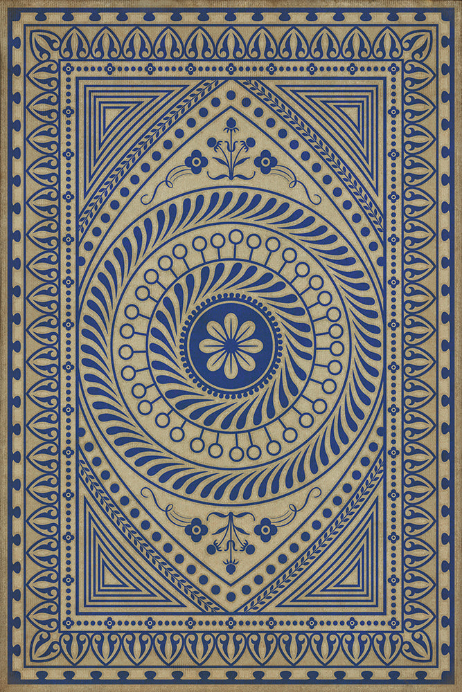 spicher and company classic vinyl pattern 75 live without sorrow rug
