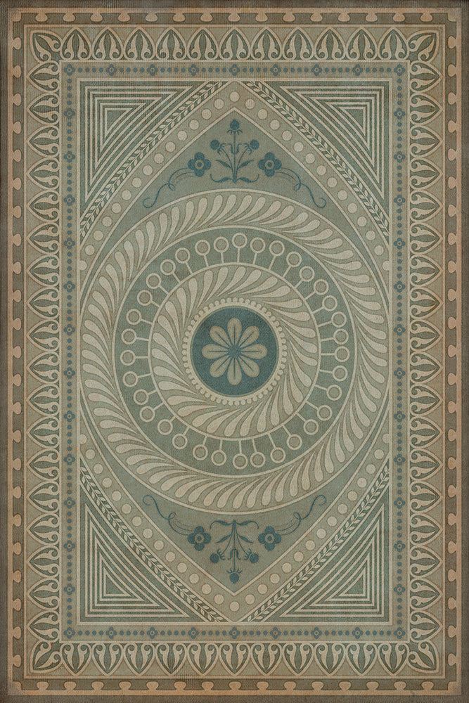 spicher and company classic vinyl pattern 75 think as a mortal rug