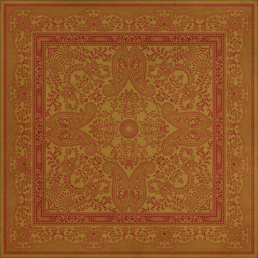 spicher and company classic vinyl pattern 76 unbirthday rug