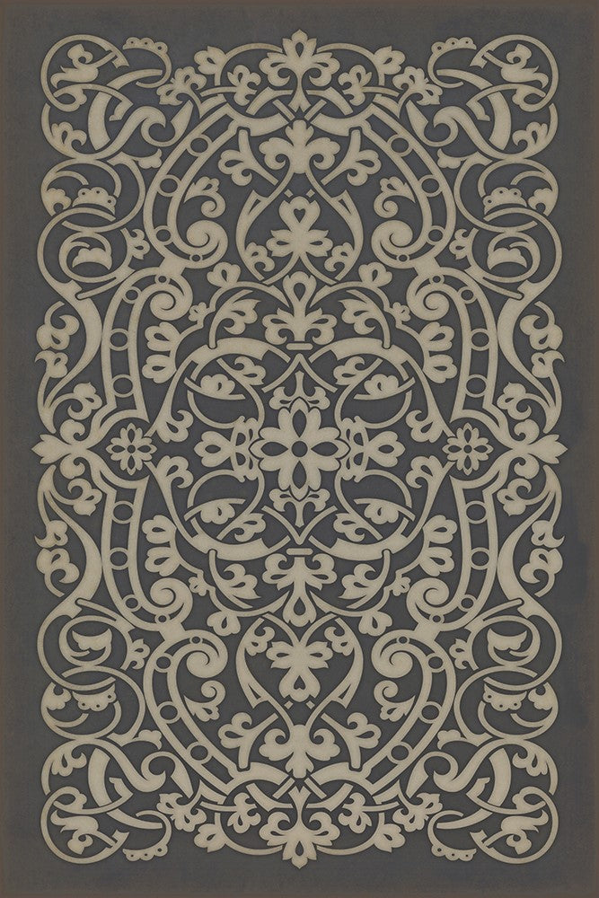 spicher and company classic vinyl pattern 77 chopin rug