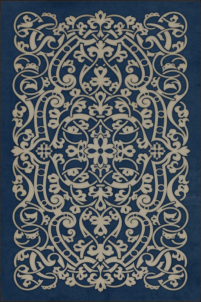 spicher and company classic vinyl pattern 77 debussy rug
