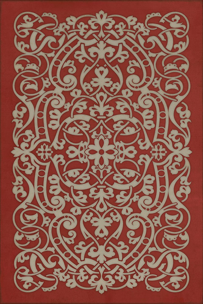 spicher and company classic vinyl pattern 77 mozart rug