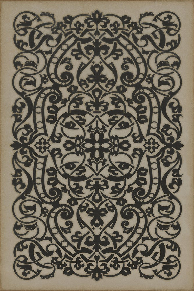 spicher and company classic vinyl pattern 77 pachelbel rug