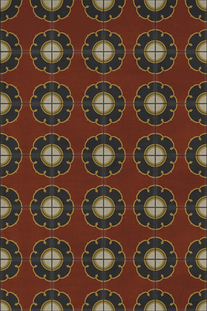 spicher and company classic vinyl pattern 78 cabaret rug