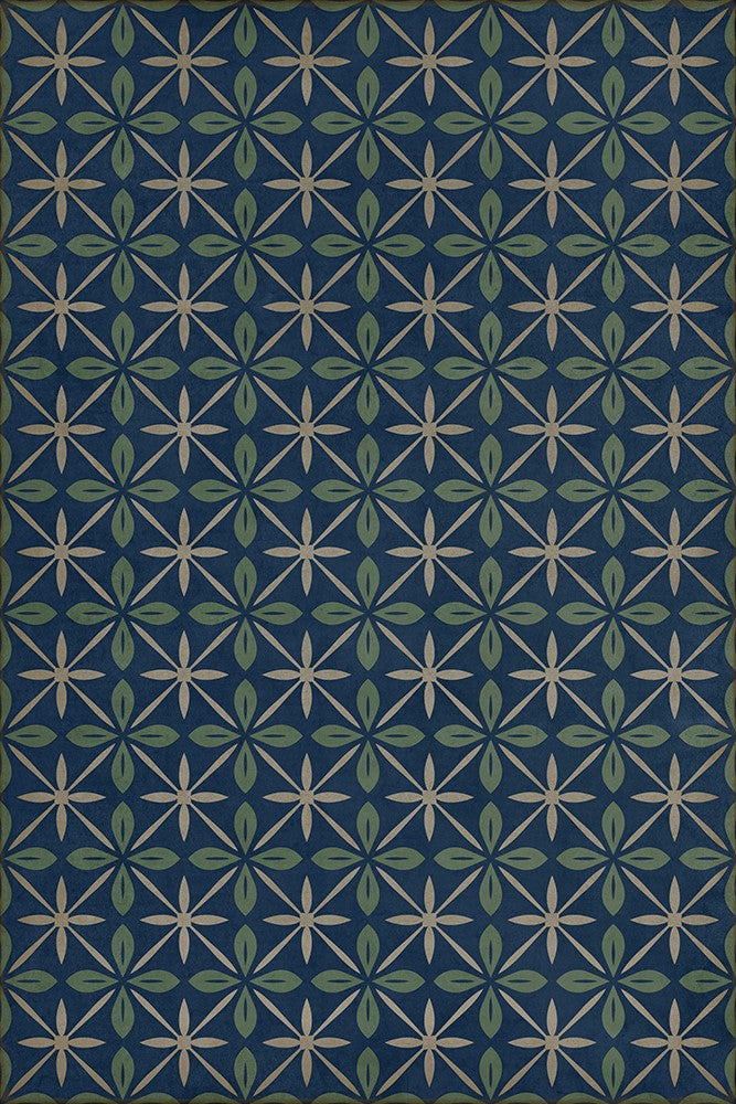 spicher and company classic vinyl pattern 81 blue moon drive in rug