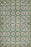 spicher and company classic vinyl pattern 81 bluebird cafe rug