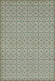 spicher and company classic vinyl pattern 81 bluebird cafe rug
