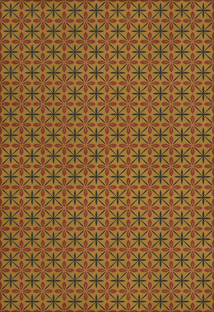 spicher and company classic vinyl pattern 81 courtside stop rug