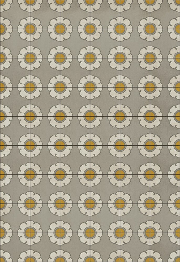 spicher and company classic vinyl pattern 78 be bop a lula rug