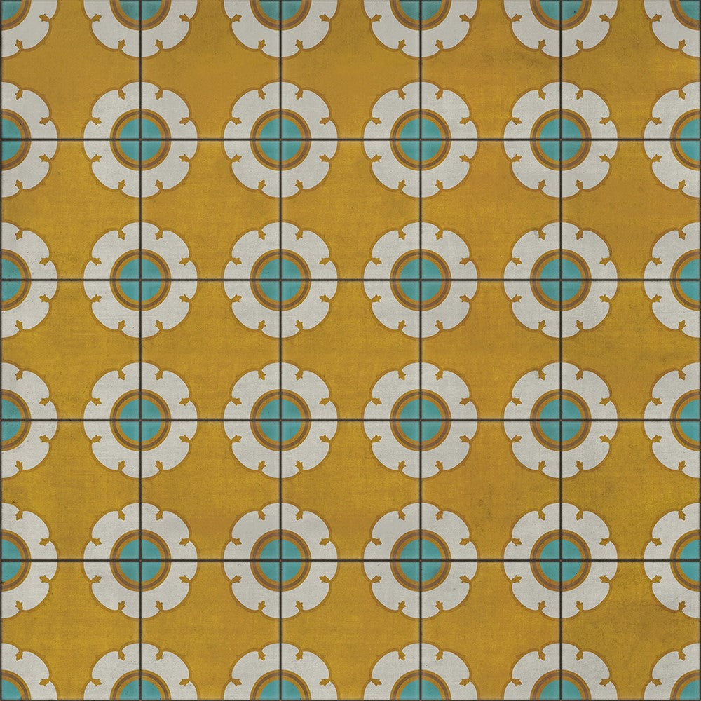 spicher and company classic vinyl pattern 78 happy days rug