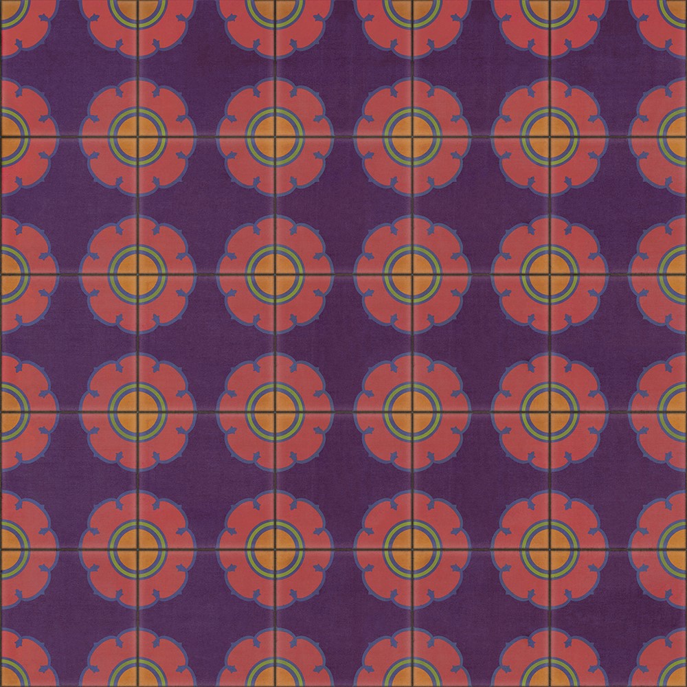 spicher and company classic vinyl pattern 78 tutti frutti rug