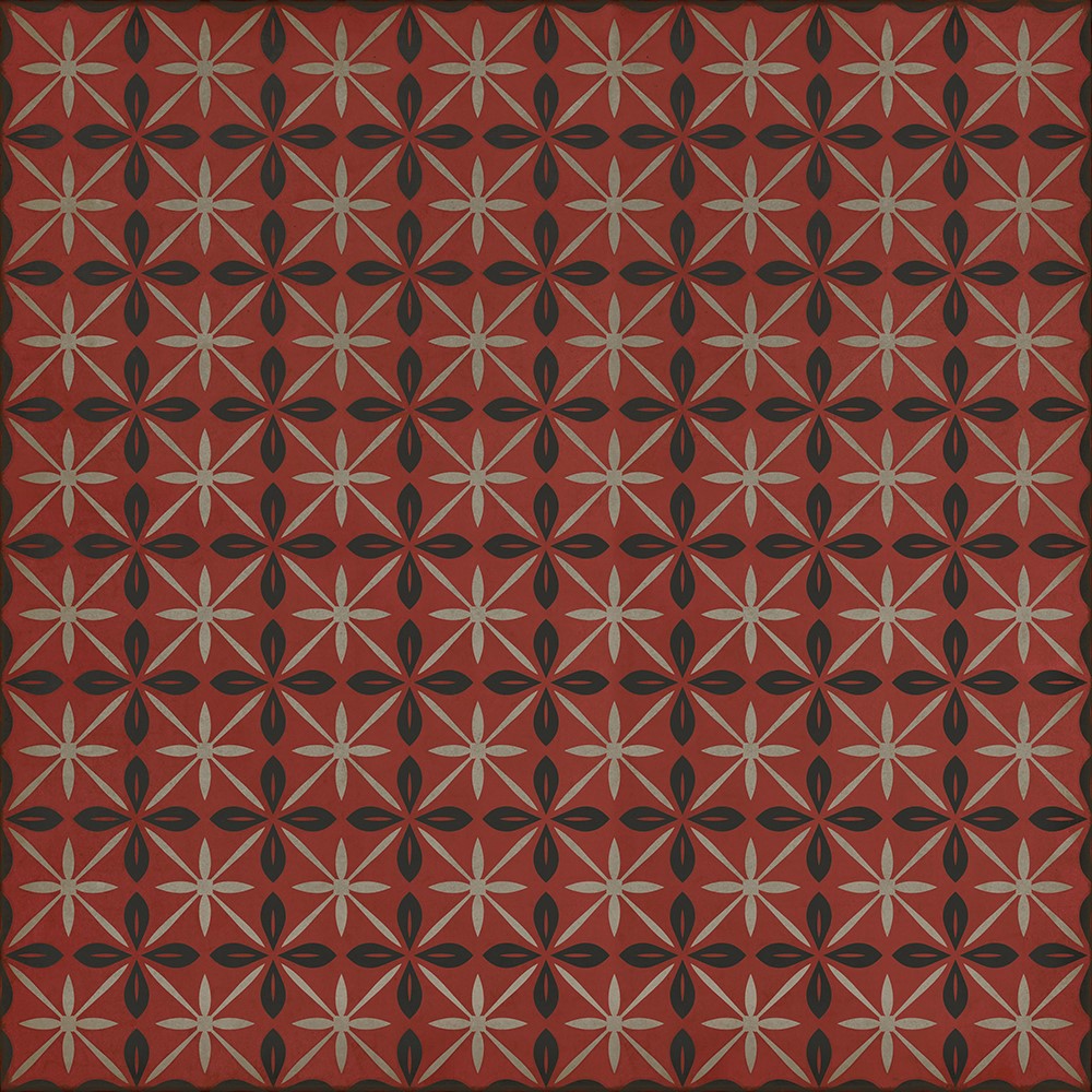 spicher and company classic vinyl pattern 81 atomic diner rug