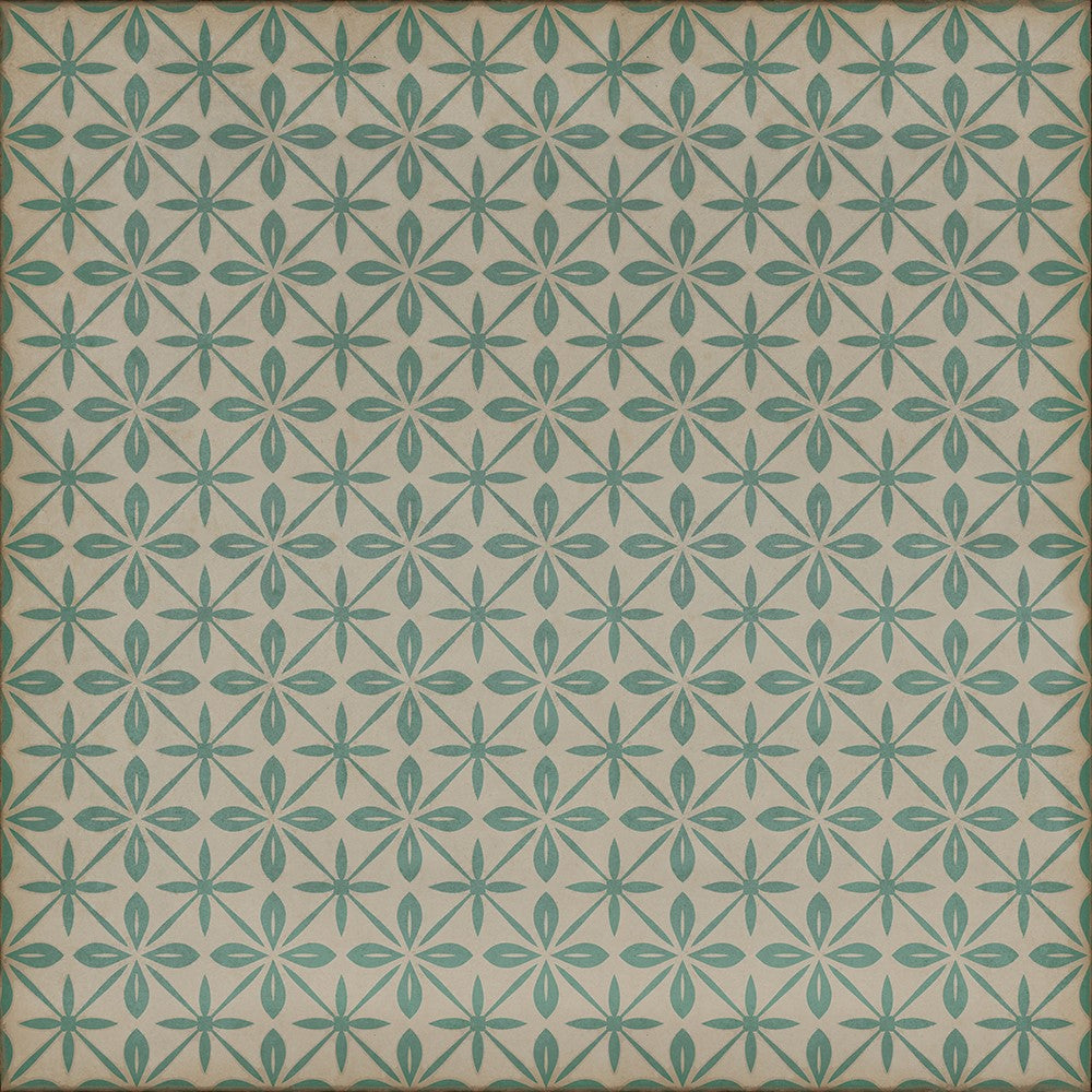 spicher and company classic vinyl pattern 81 bluebird cafe rug