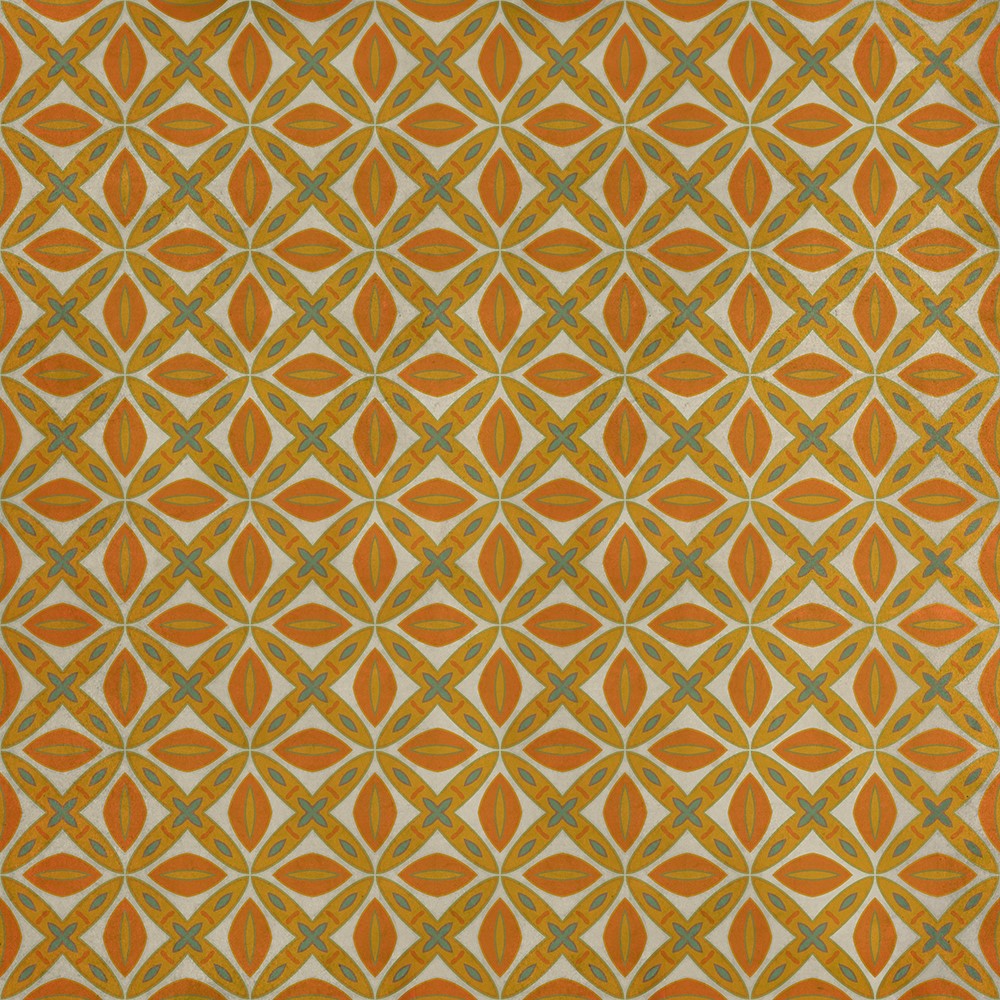 spicher and company classic vinyl pattern 82 tiger lily rug