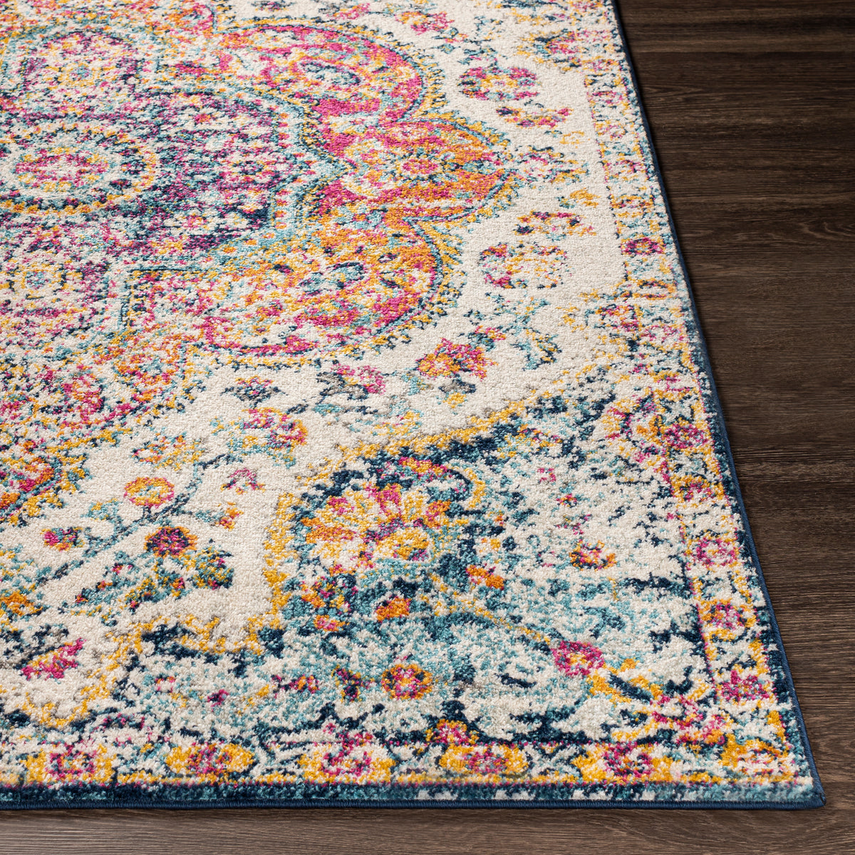 surya rug co elaziz elz 2335 bright pink rug