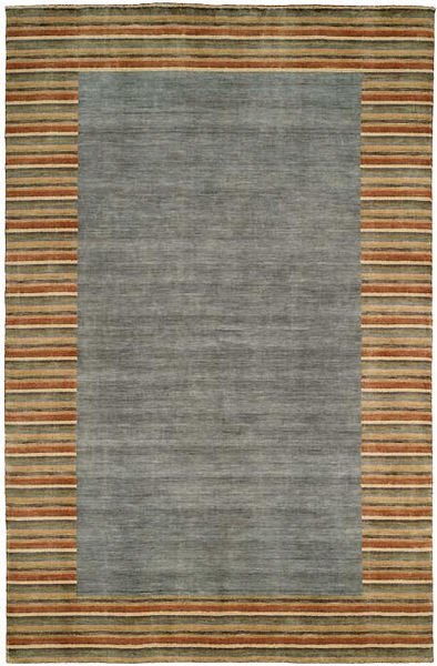 HRI European 60 Blue Rug