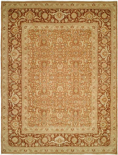 HRI Hadji Jalili 6013 Brown Rug