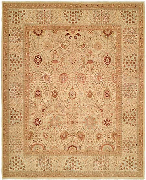HRI Hadji Jalili 6015 Cream Rug