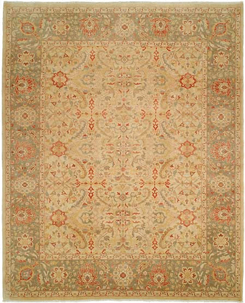 HRI Hadji Jalili 6017 Ivory Rug