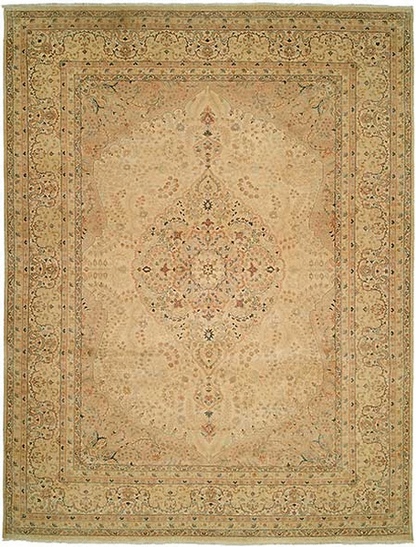 HRI Hadji Jalili 6021 Ivory Rug