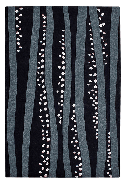 Delos, Inc. Delos Styles 61105 Black Rug