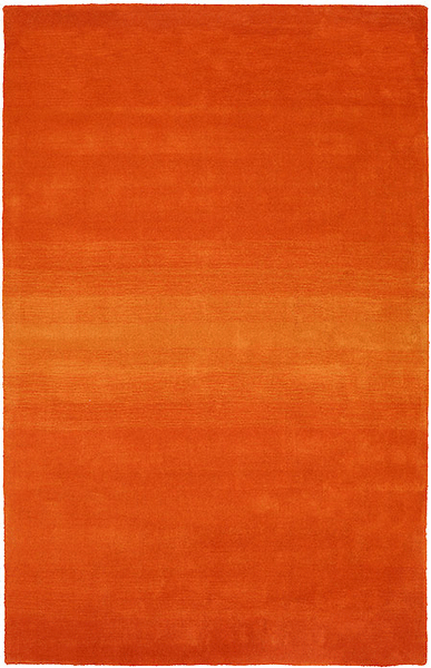 HRI Rainbow 614 Orange Rug