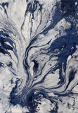 Kas Oriental Illusions 6201 Blue Rug