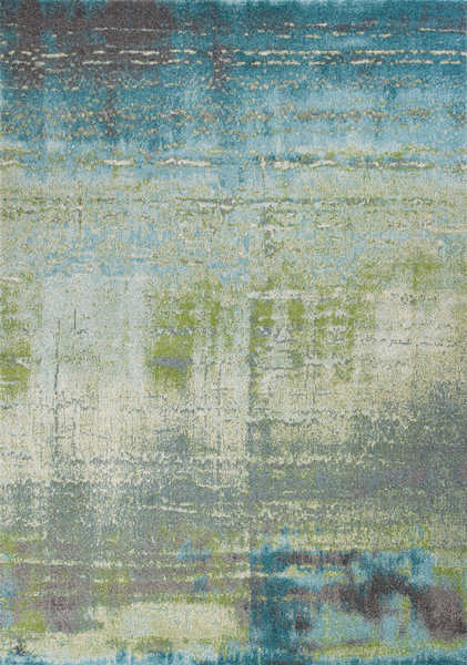 Kas Oriental Illusions 6206 Blue Green Rug