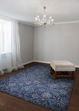 Couristan Easton 6335/3151 Navy Rug