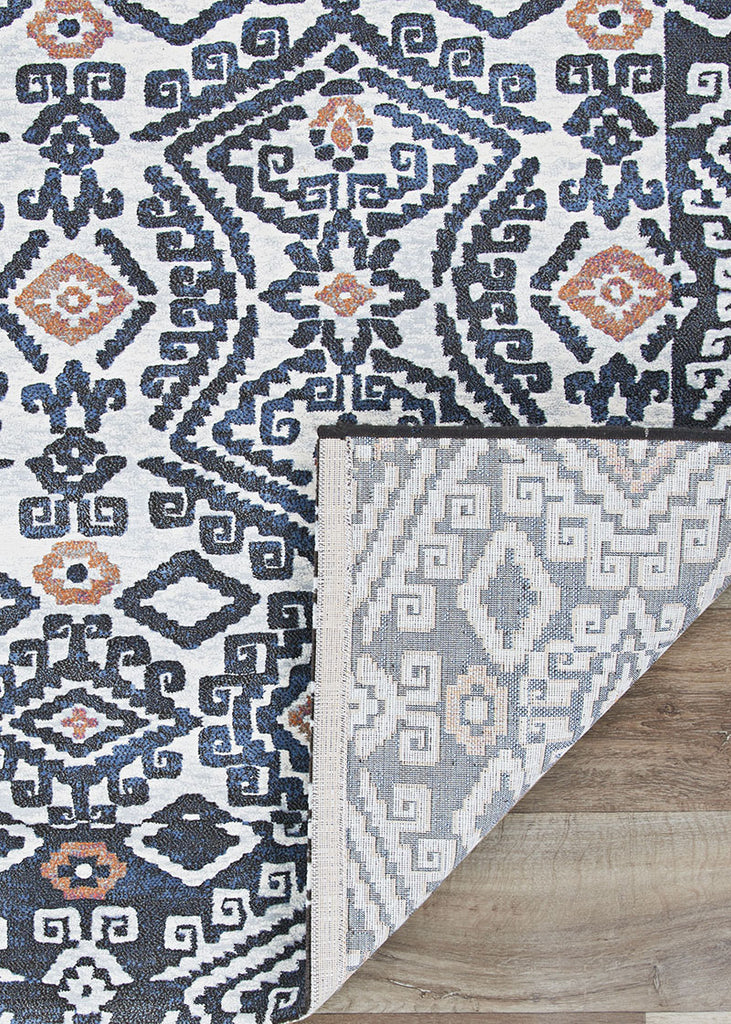 couristan everest 6374 6636 denim rug