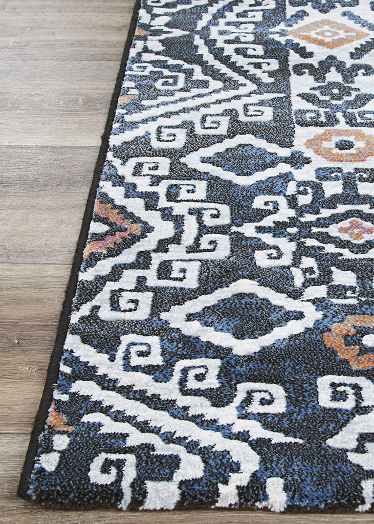 couristan everest 6374 6636 denim rug