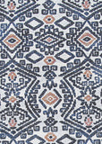 couristan everest 6374 6636 denim rug