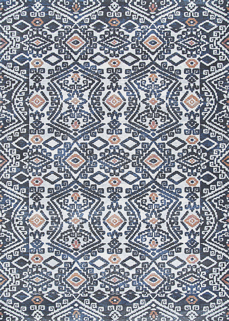 couristan everest 6374 6636 denim rug