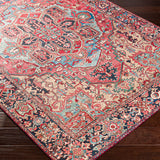 surya iris irs 2310 bright red rug