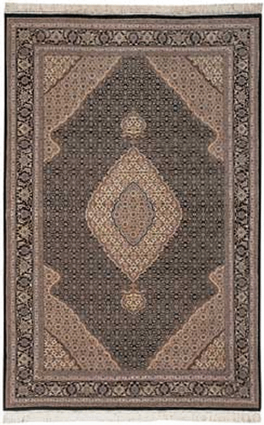 HRI Emerald 7 Black Rug