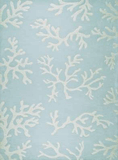Delos, Inc. Coastal 71318 Aqua Rug