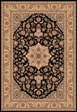 Kas Clearance Cambridge 7327 Black Rug