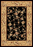 Kas Clearance Cambridge 7336 Black Rug