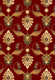 Kas Clearance Cambridge 7364 Red Rug