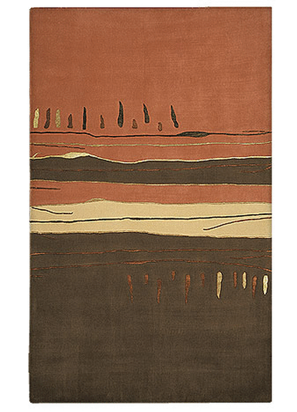 Delos, Inc. Intrepid 74104 Brown Rug