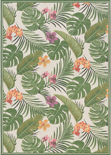 Couristan Dolce 7460/0007 Hunter Green Rug
